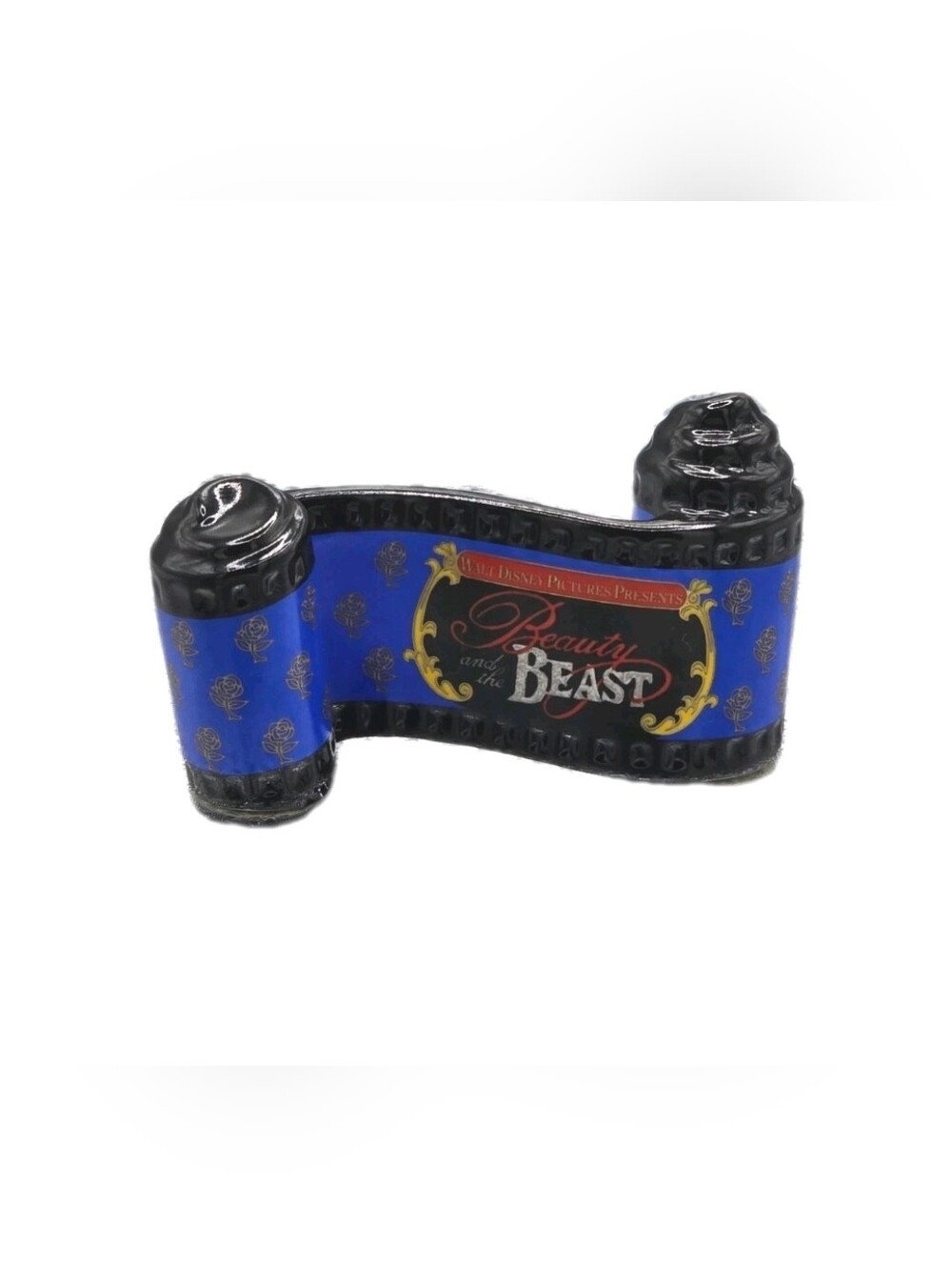 Vintage WDCC Disney Beauty and the Beast Opening Title Film Scroll Figurine